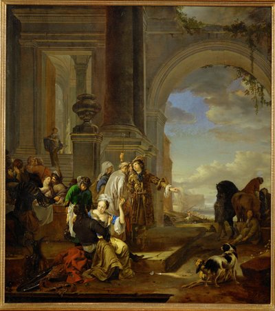 Marnotratný syn ve špatné společnosti od Jan Weenix