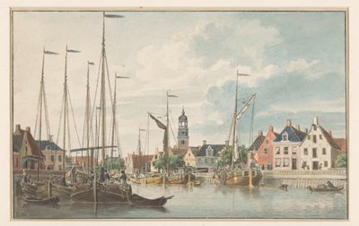 Tvář v De Lemmer od Jan Weissenbruch
