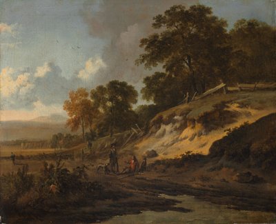Krajina s lovci, c. 1660-1680. od Jan Wijnants