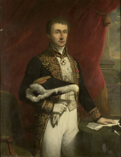 Pieter Merkus (1787-1844). generální guvernér (1841–1844) od Jan Willem Pieneman (copy after)