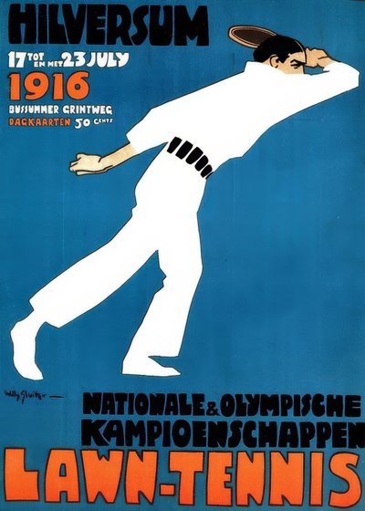 Mistrovství republiky a olympijských her – Lawn-Tenis od Jan Willem Sluiter