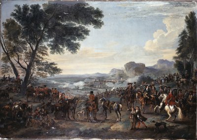 Král William III a jeho armáda při obléhání Namuru od Jan Wyck