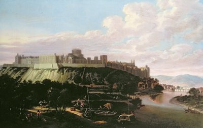 Windsorský zámek od Jan Wyck