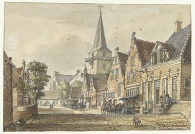 Pohled ve vesnici Harmelen od Jan de Beijer