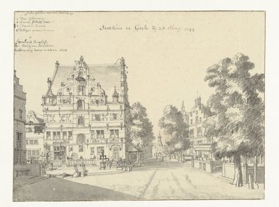 Radnice v Gochu od Jan de Beijer