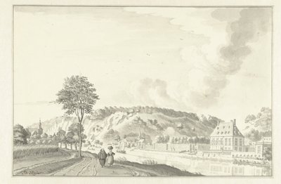 Hrad Daff, podél řeky Meuse, nad Namurem od Jan de Beijer