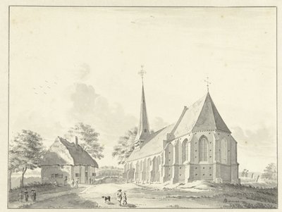 Kostel v Aalstu od Jan de Beijer