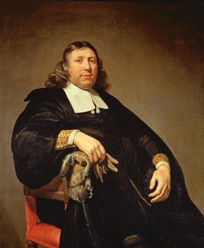 Portrét Dammase Guldewagena, kolem roku 1657 od Jan de Bray