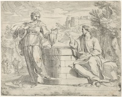 Kristus a Samaritánka od Jan de Pape (rejected attribution)