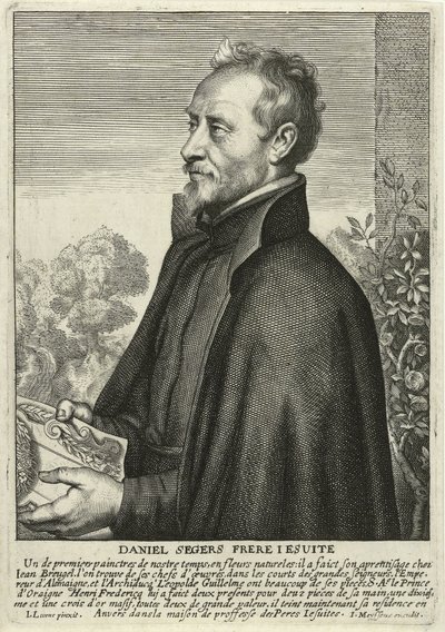 Daniel Segers (rytina) od Jan the Elder (after) Lievens