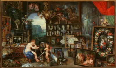 Obličej od Jan the Elder Brueghel