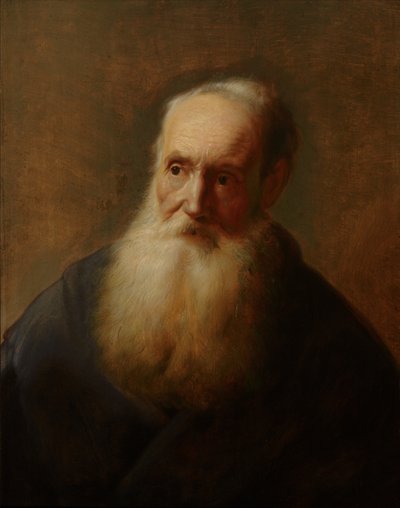 Tronie starého muže od Jan the Elder after Lievens