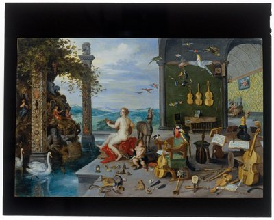 Smysl pro sluch od Jan the Younger Brueghel