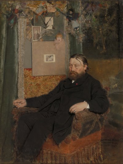 Skladatel Peter Benoit od Jan van Beers