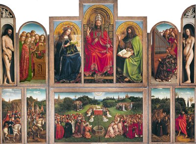 Gentský oltář od Jan van Eyck