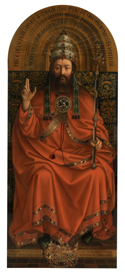 Bůh Všemohoucí od Jan van Eyck