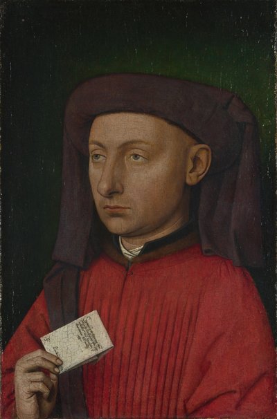 Portrét Marca Barbariga, c.1449-50 od Jan van Eyck