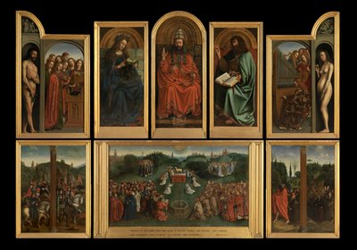 Klanění Beránkovi od Jan van Eyck