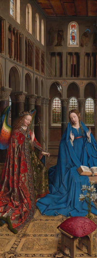 Zvěstování od Jan van Eyck