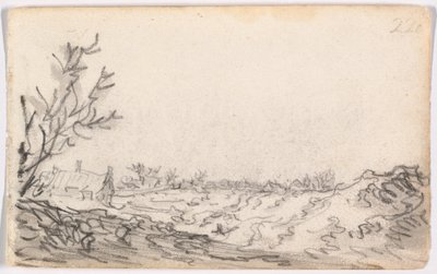 Krajina dun od Jan van Goyen