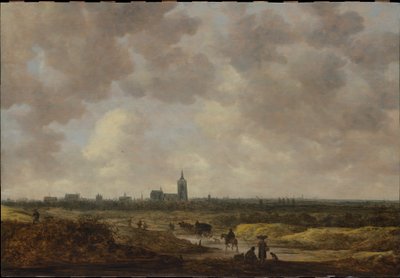 Pohled na Haag ze severozápadu od Jan van Goyen