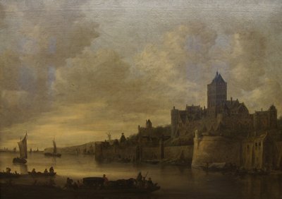 The Valkhof v Nijmegenu od Jan van Goyen