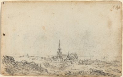 Pohled na Scheveningen [recto] od Jan van Goyen