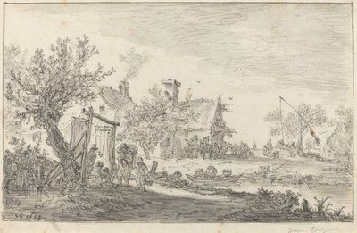 Wayside Inn od Jan van Goyen
