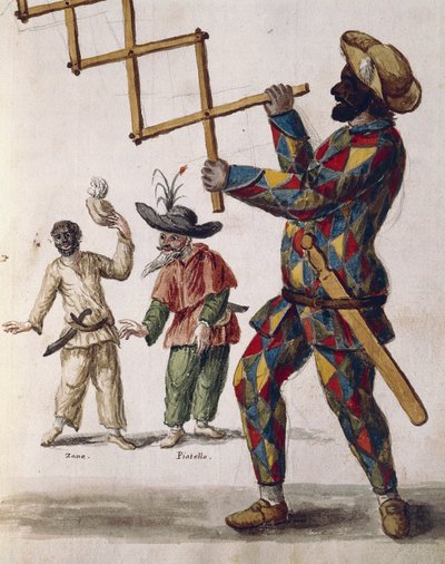 Harlekýn, postava Commedia dell