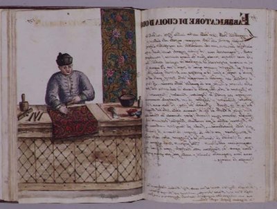 Zlatník kůže, benátský (rukopis) od Jan van Grevenbroeck