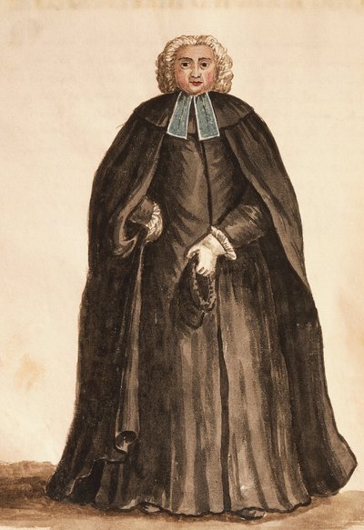 Mistr Dóžecí kaple z Kostýmy Benátek od Giovanniho di Grevembrocha (1731-1807), akvarel od Jan van Grevenbroeck