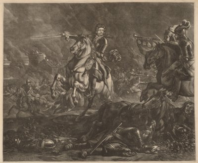 Generál na koni (Charles of Lorraine) od Jan van Huchtenburgh