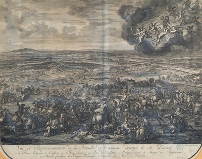 Bitva u Cassana 16. srpna 1705 od Jan van Huchtenburgh
