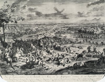 Bitva u Malplaquet 11. září 1709 od Jan van Huchtenburgh