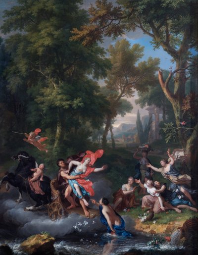 „Znásilnění Proserpiny“, 18. století od Jan van Huysum