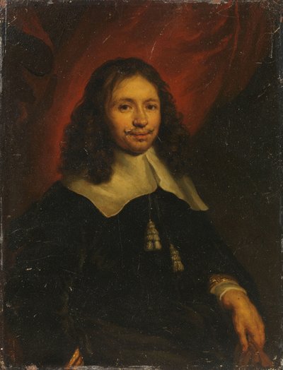 Porträt von Dionijs Wijnands, Kaufmann in Amsterdam von Jan van  Noordt