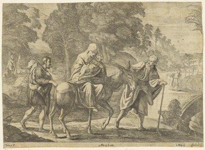 Let do Egypta od Jan van Ossenbeeck