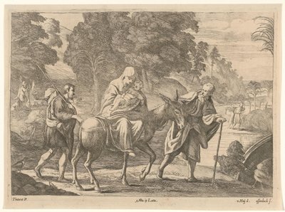 Let do Egypta od Jan van Ossenbeeck