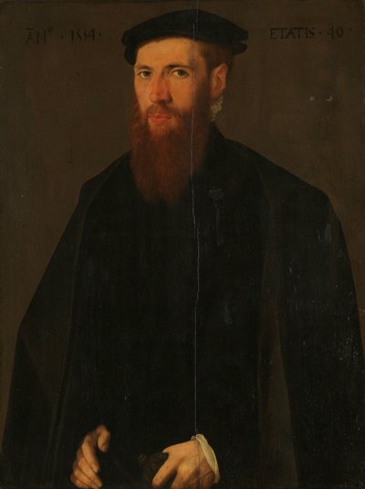 Portrét Willema van Lokhorsta (1514-64) od Jan van Scorel (copy after)