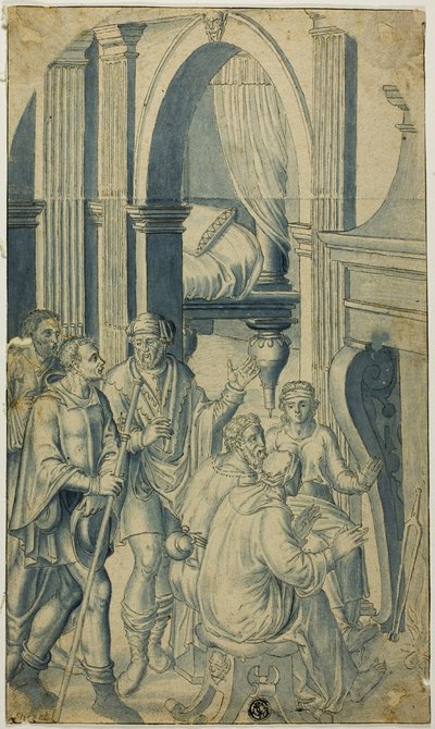 Zázrak hostitele od Jan van Scorel