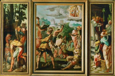 Polyptych svatého Jakuba Většího a svatého Štěpána, od Jan van Scorel