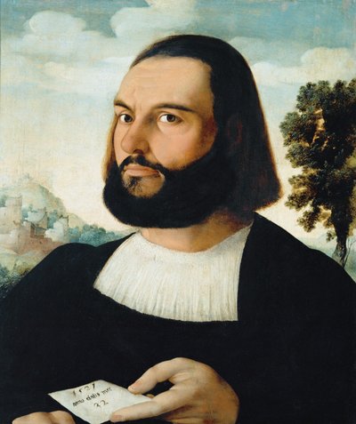 Portrét muže ... od Jan van Scorel