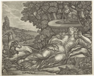 spící Diana od Jan van Somer (possibly)