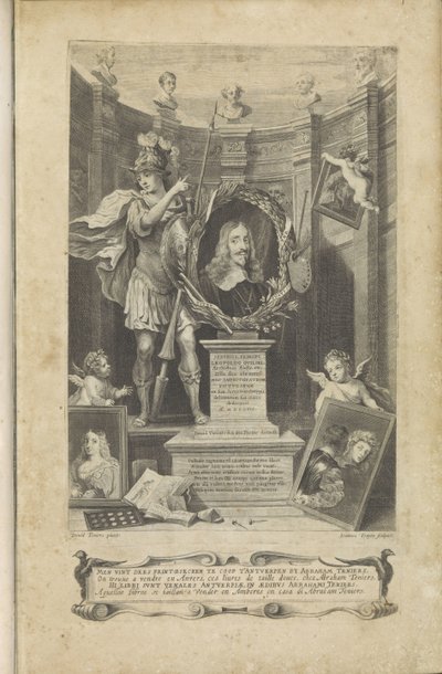 Alegorie arcivévody Leopolda Viléma Rakouského od Jan van Troyen