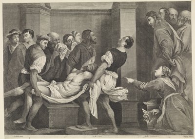 Probuzení van Lazara Obrazové divadlo (název série) od Jan van Troyen