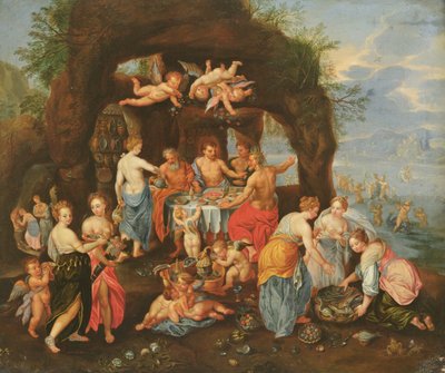Svátek bohů od Jan van and Balen, Hendrik van Kessel