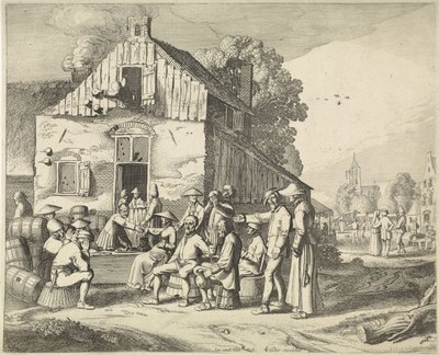 Farmářský jarmark od Jan van de Velde (II)