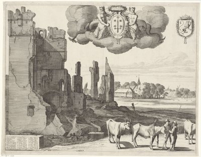 Pohled na Haarlem (levá strana) haerlem od Jan van de Velde (II)