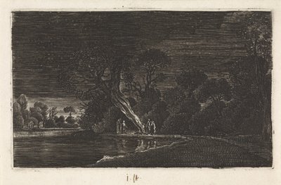 Krajina v měsíčním světle od Jan van de Velde (II)