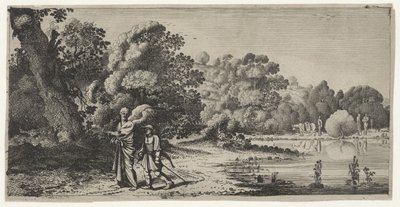Tobiáš a anděl Krajiny, nesignováno (název série) od Jan van de Velde (II)